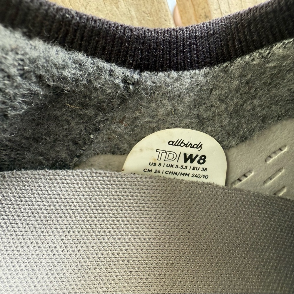 Allbirds Tree Dashers Thunder (White) W 8 - Picture 14 of 16